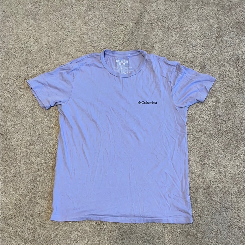 Columbia Men's Lavender Short Sleeve Tee